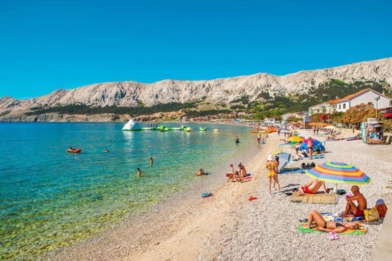 Mirjana F Apartaments Baška Esterno foto