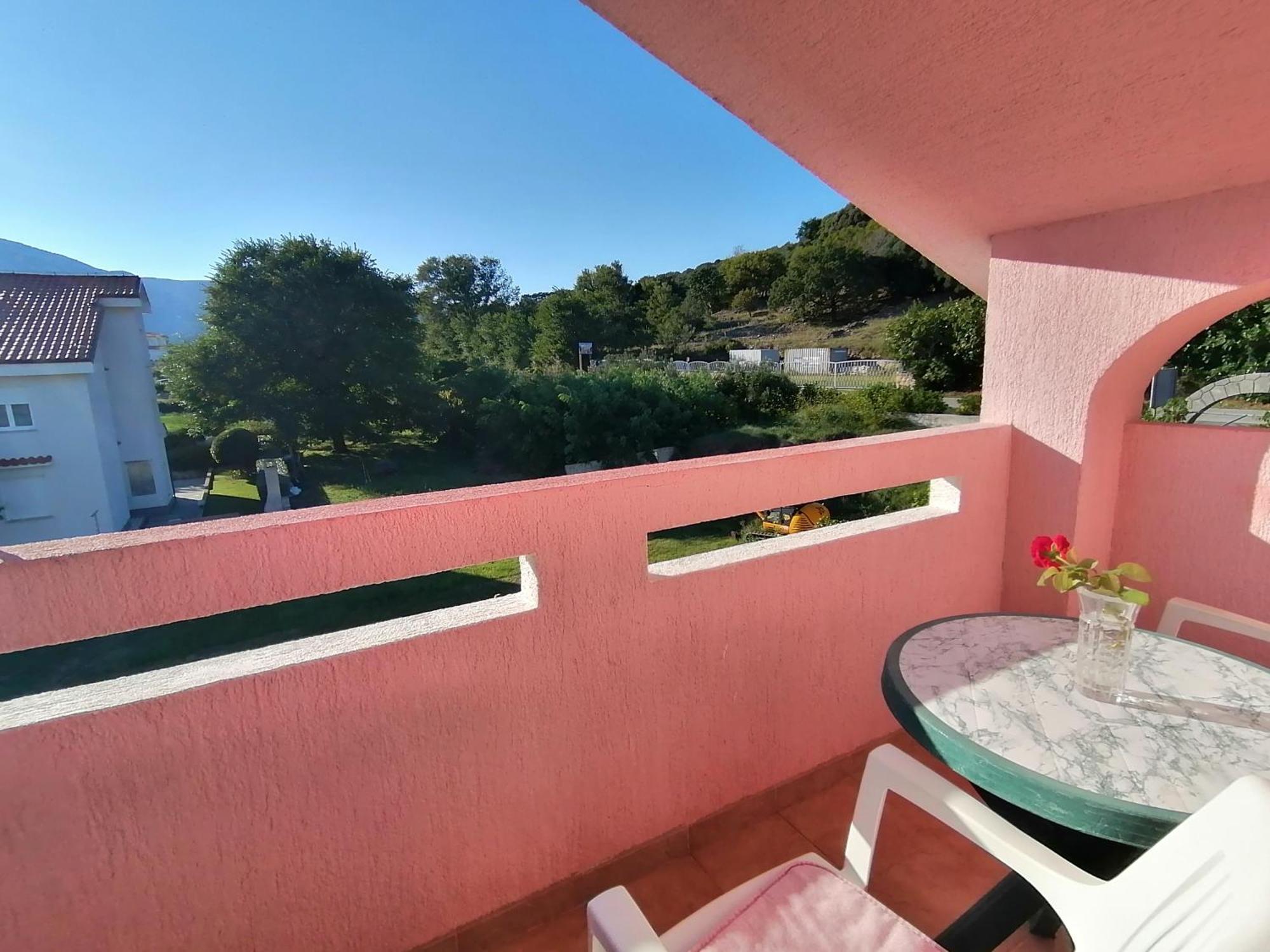 Mirjana F Apartaments Baška Esterno foto
