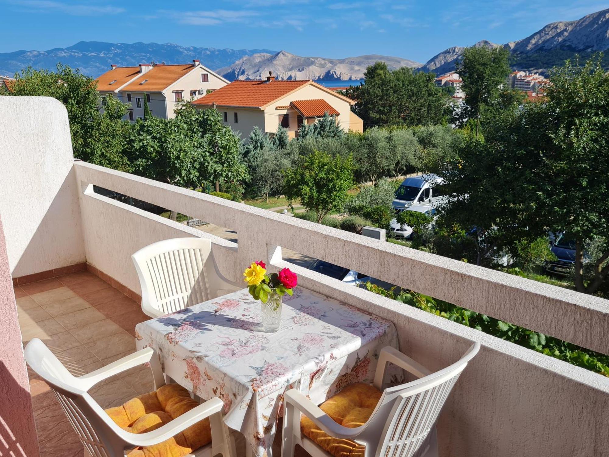 Mirjana F Apartaments Baška Esterno foto